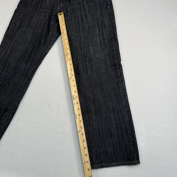 Structure Jeans Mens Size 32X30 Gray Black Slim Straight Leg - Picture 9 of 13